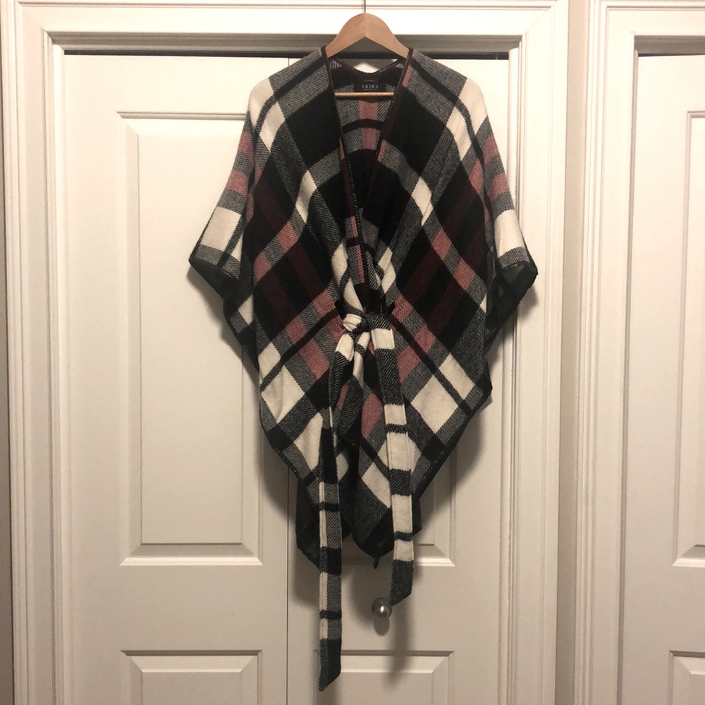 Flannel Wrap Jacket
